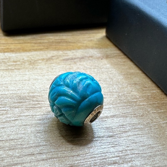 Thomas Sabo Textile turquoise Karma bead AUTHENTIC (New) - Picture 8 of 8